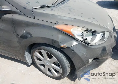 2013 Hyundai Elantra Limited from USA, damaged, VIN 5NPDH4AE7DH244104
